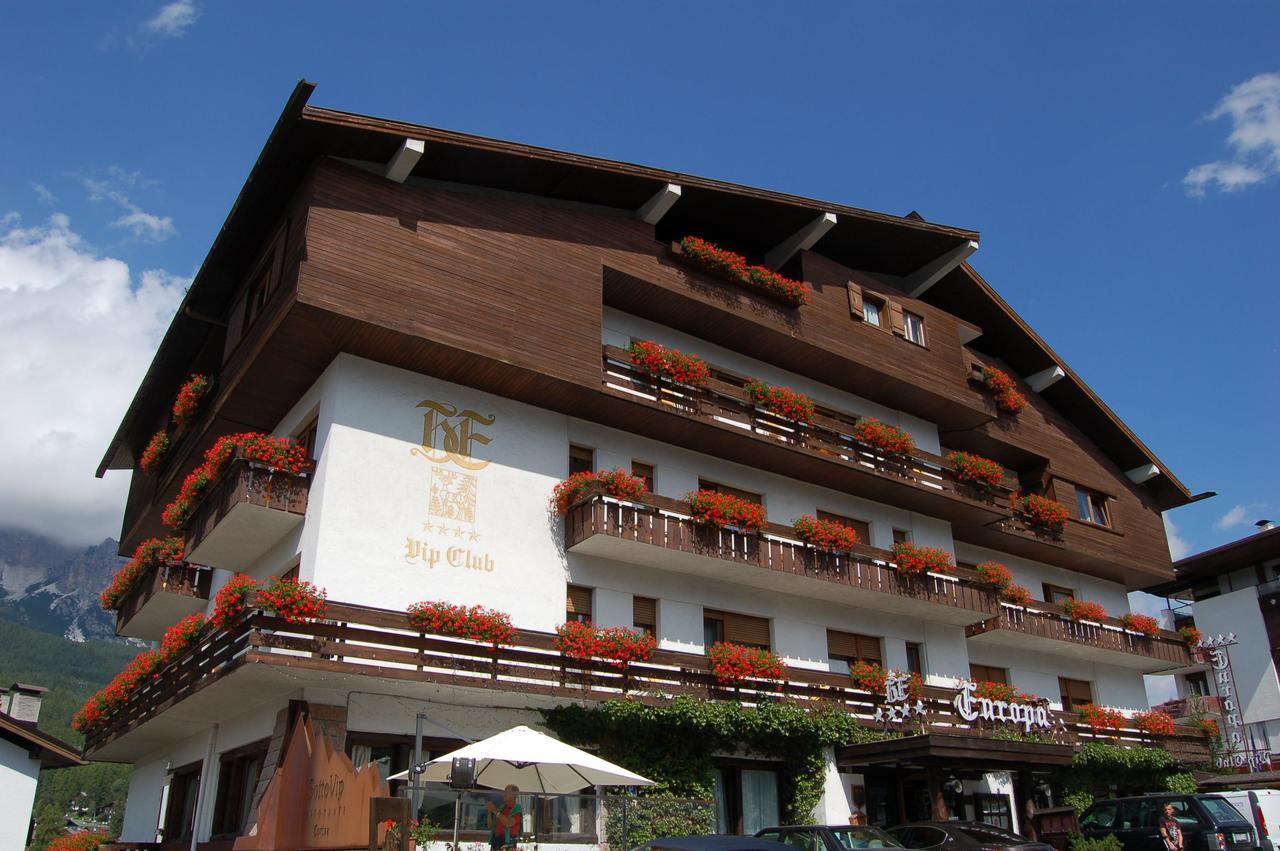 Hotel Europa Cortina d'Ampezzo Exterior foto